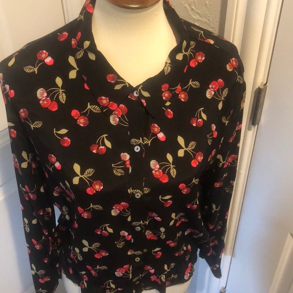 ZARA XL Cherry 🍒 dress shirt